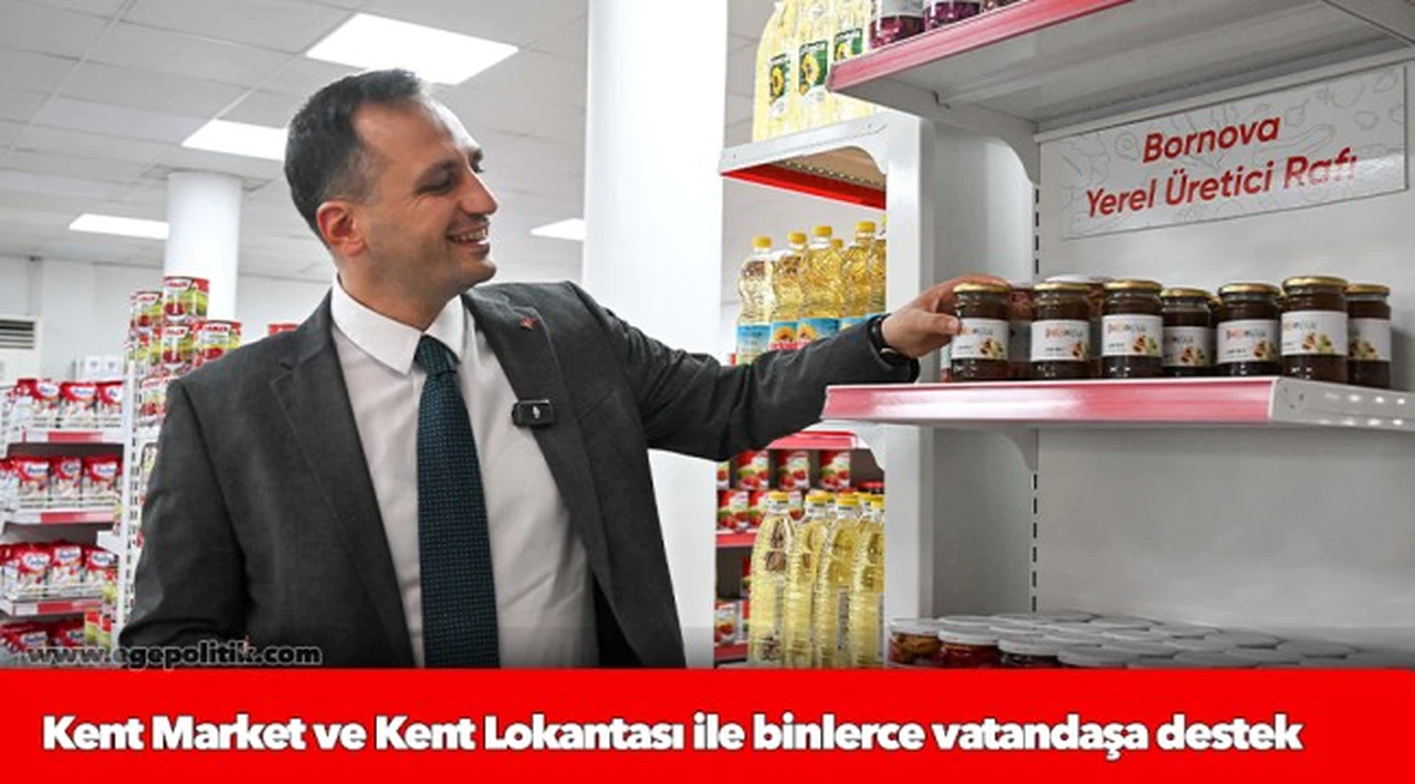 Kent Market ve Kent Lokantası ile binlerce vatandaşa destek