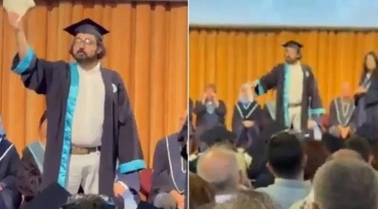 Mezuniyet töreninde diplomasını yırtmıştı: Doruk Dörücü serbest bırakıldı
