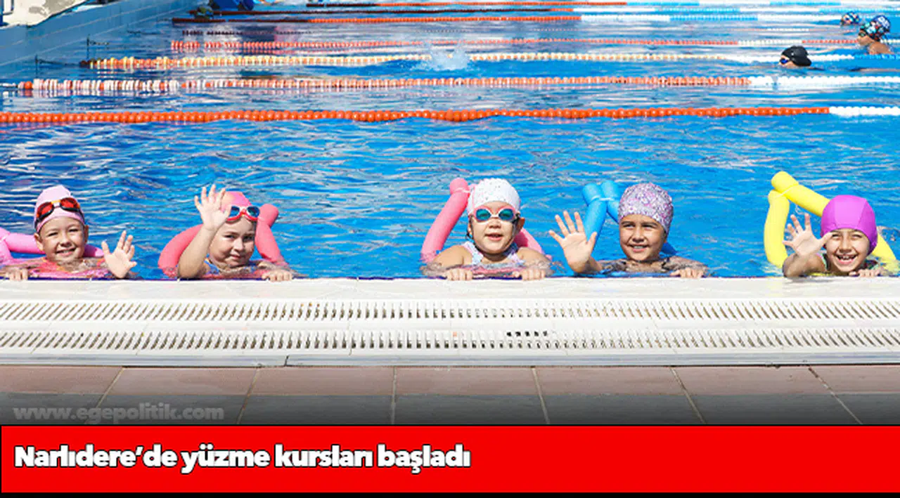 Narlıdere’de yüzme kursları başladı