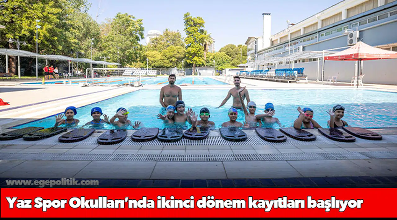 Yaz Spor Okulları’nda ikinci dönem kayıtları başlıyor