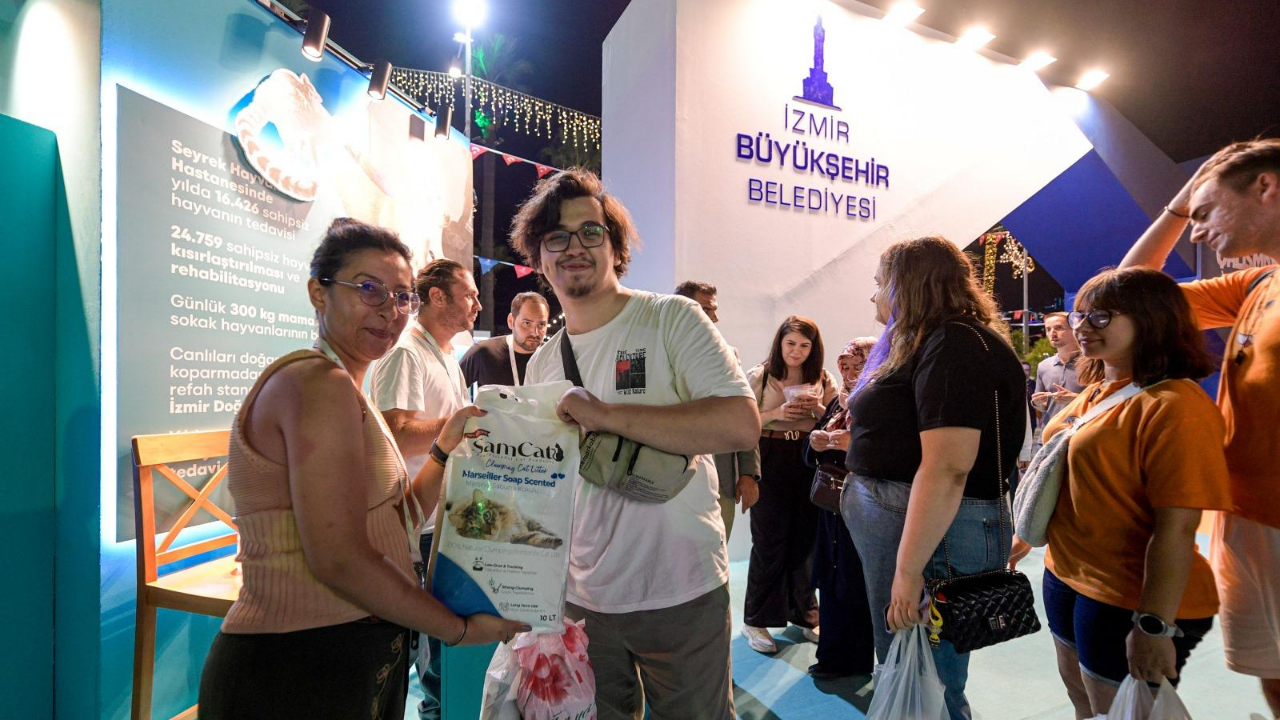 Bu stant can dostları sevindiriyor