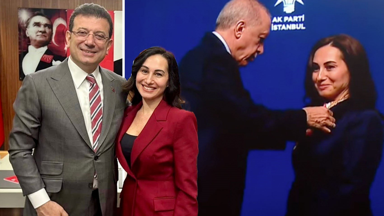 CHP'den istifa eden Özlem Vural Gürzel resmen AKP'ye geçti! Rozetini Erdoğan taktı