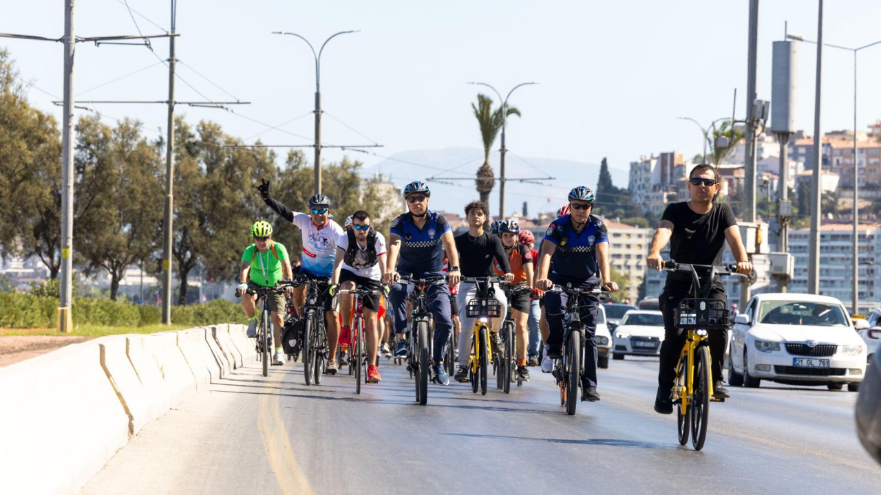 Sağlıklı yaşam ve temiz çevre için pedalladılar