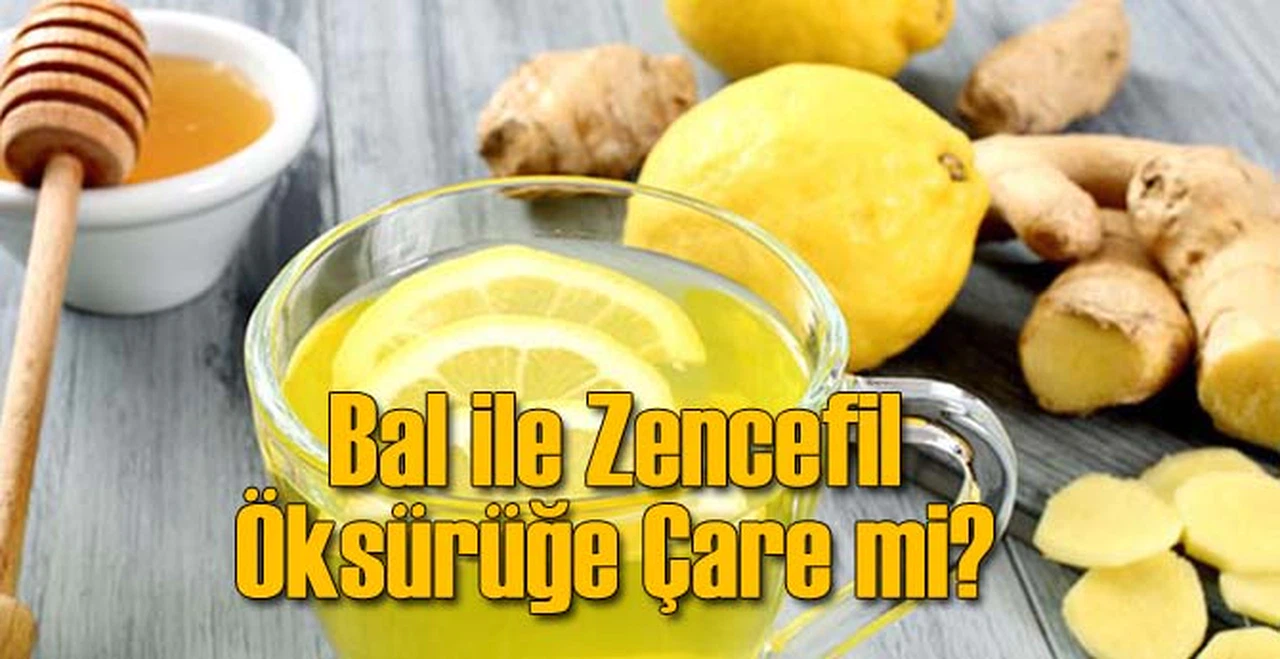 Bal ve Zencefil Öksürüğe Çare mi?