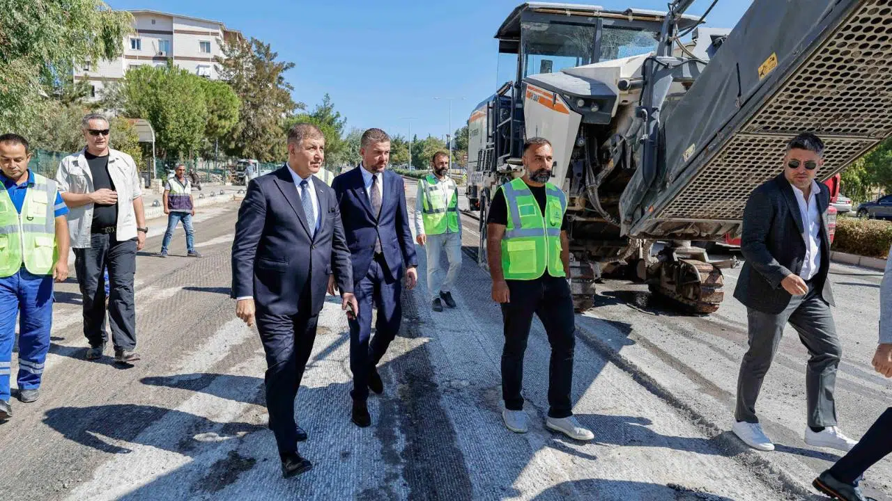 Büyükşehir’in asfalt seferberliği 500 bin tonu aştı