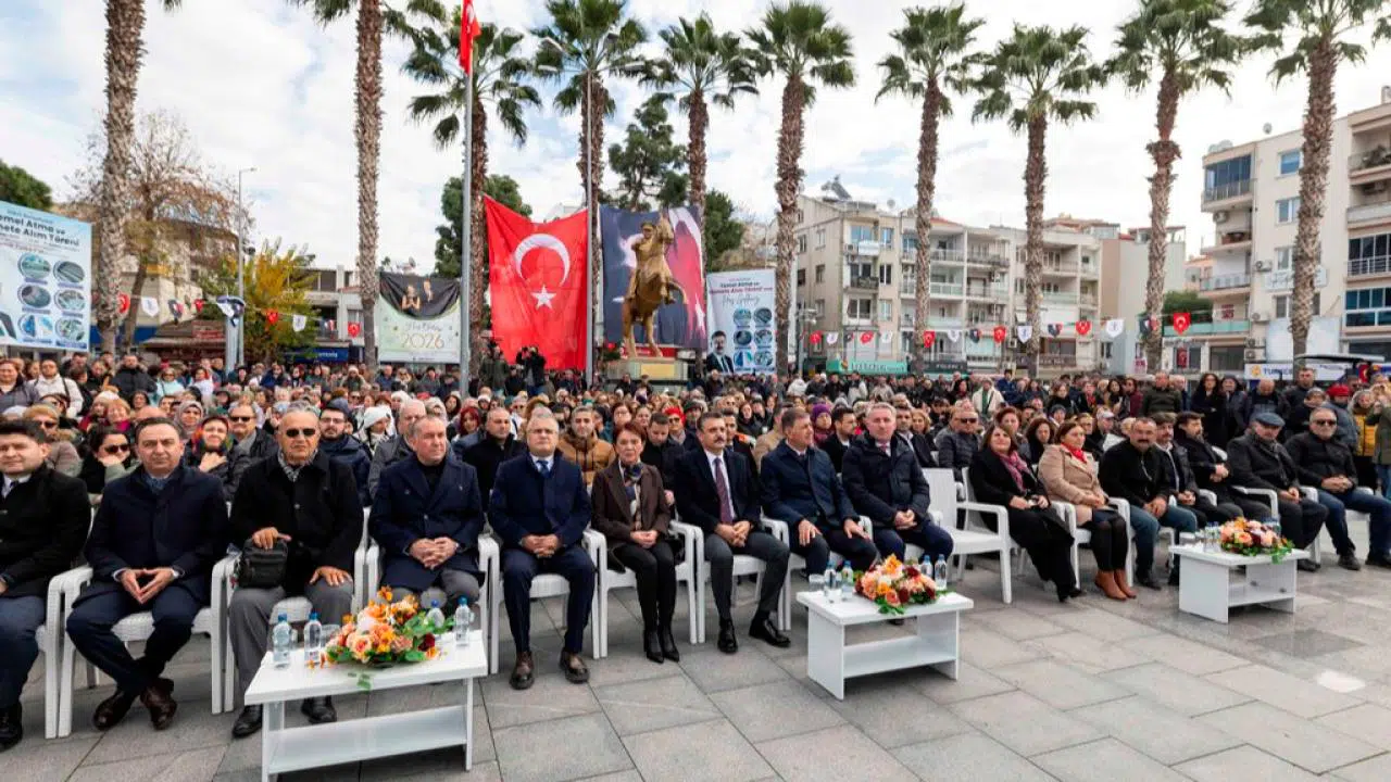 Başkan Kırgöz’den Yeni Yıl Öncesi  Temel Atma ve Hizmete Alım Töreni