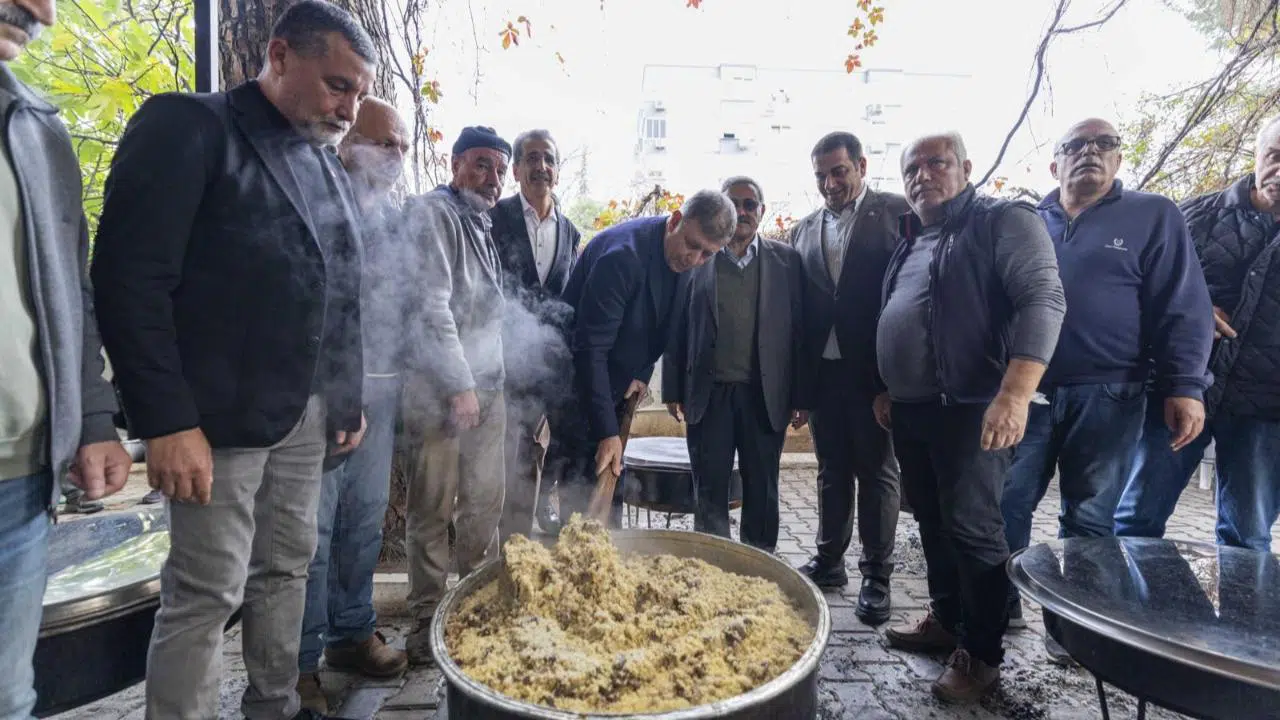 Başkan Tugay Abdal Musa için düzenlenen lokma duasına katıldı