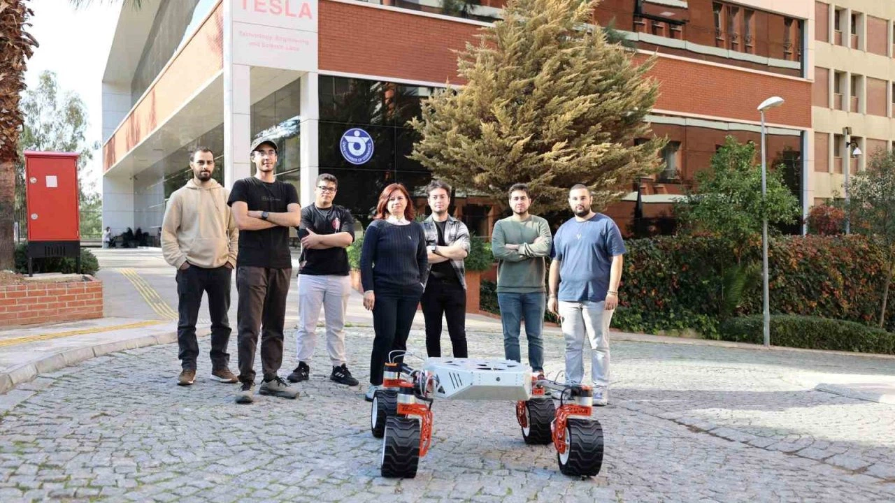 Uzay keşfi için yerli robot