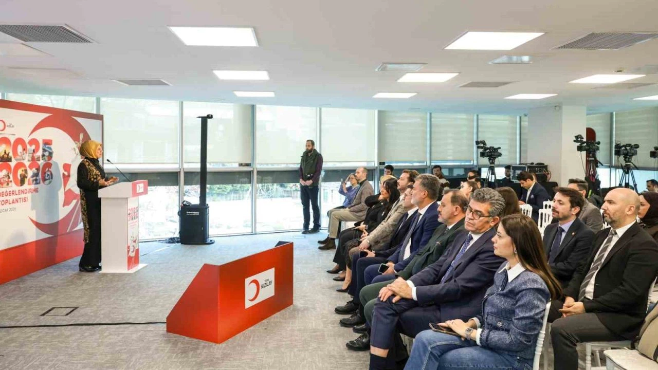 Türk Kızılay Başkanı Yılmaz: "2025 yılında 12,5 milyar lirayı aşkın bağış gerçekleşti"