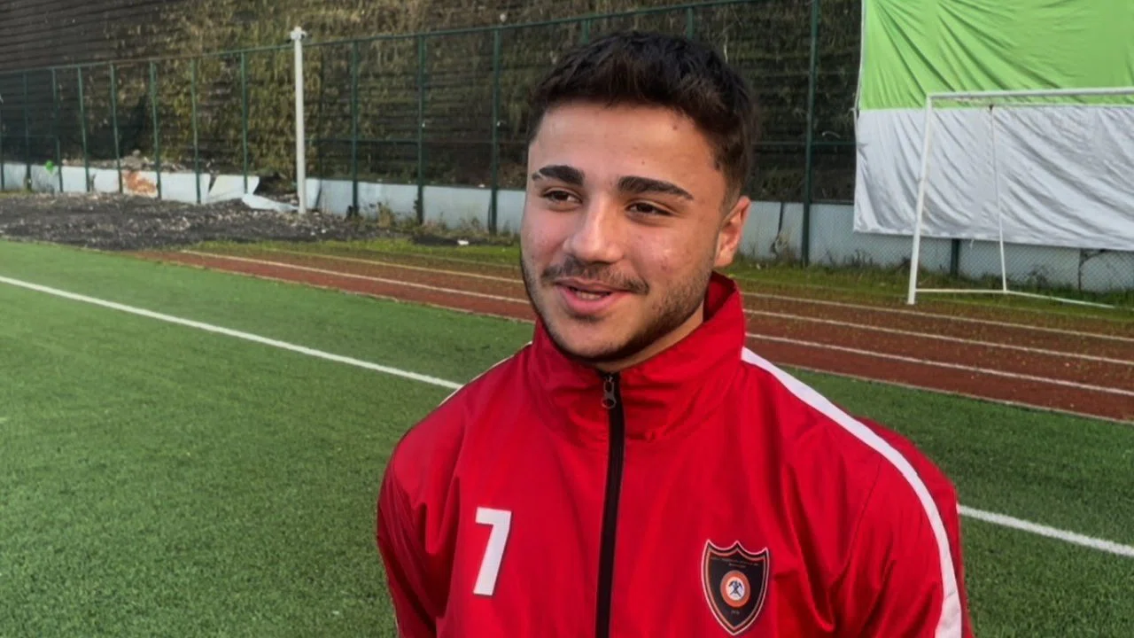 55 metreden gol atan 18 yaşındaki genç: "Kendime güvendim"
