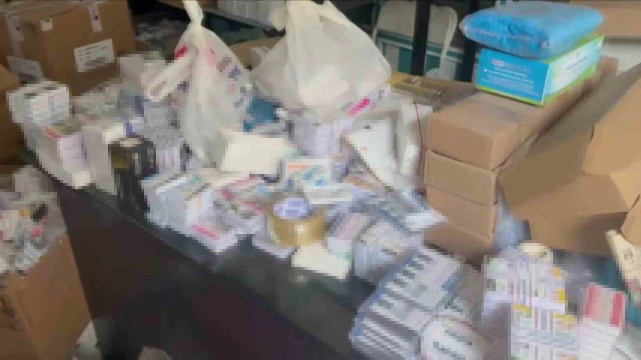 Adana’da 1 milyon 123 bin kaçak ilaç ele geçirildi
