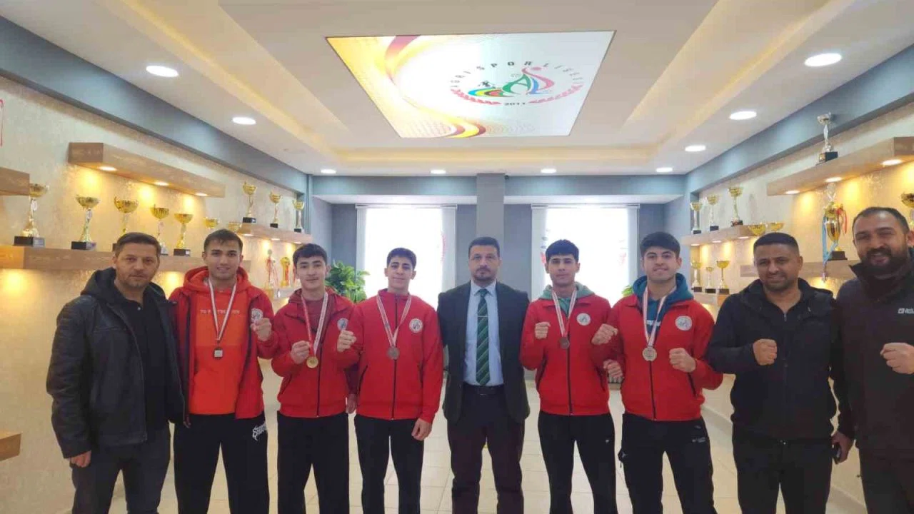 Ağrı Spor Lisesi öğrencilerinden Türkiye şampiyonasında başarı