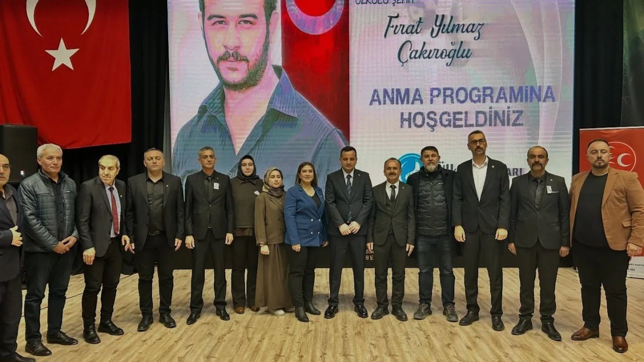 Akşehir’de Fırat Yılmaz Çakıroğlu için anma programı düzenlendi