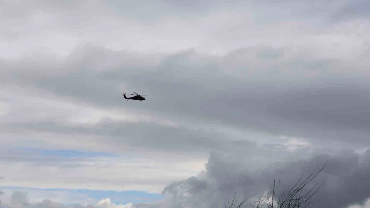 Aydın’da sel mağduru vatandaş helikopterle kurtarıldı