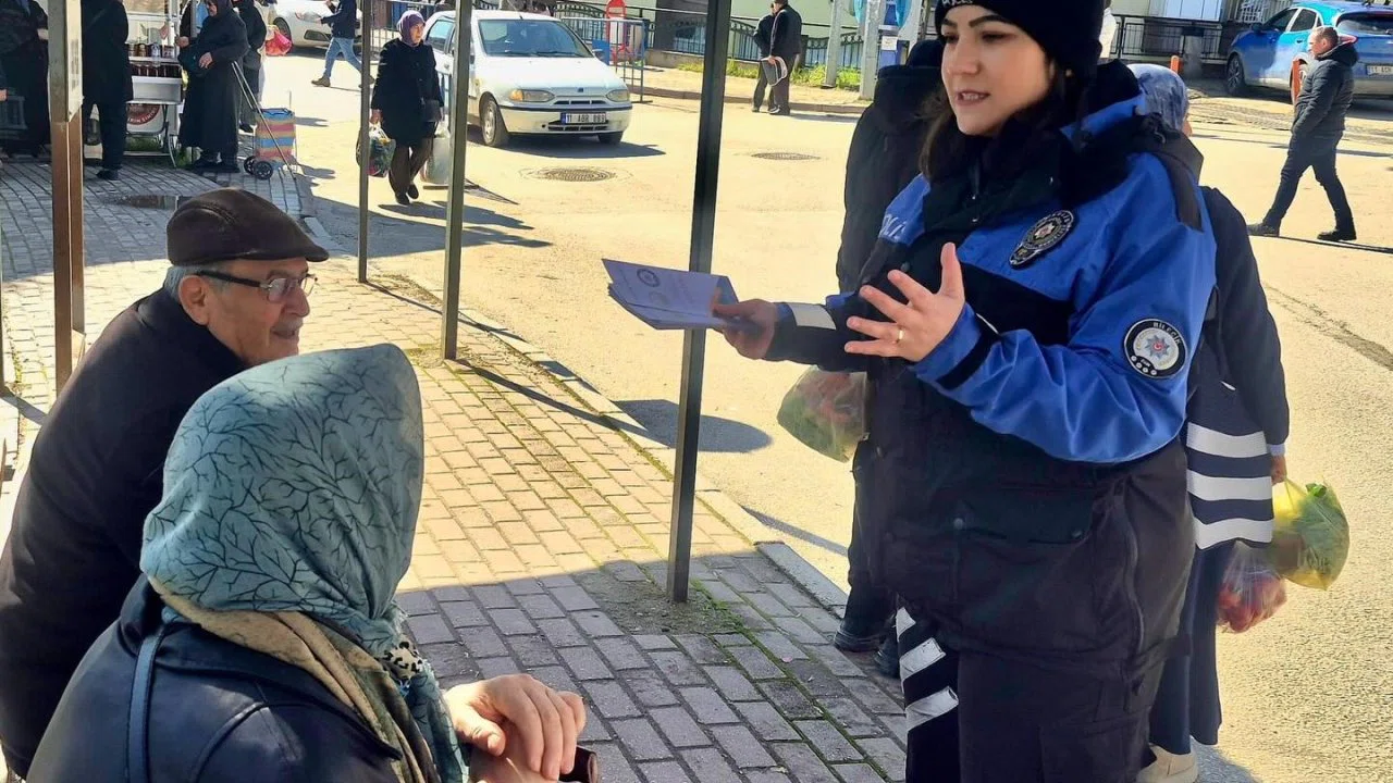 Bilecik’te dolandırıcılık bilgilendirmesi