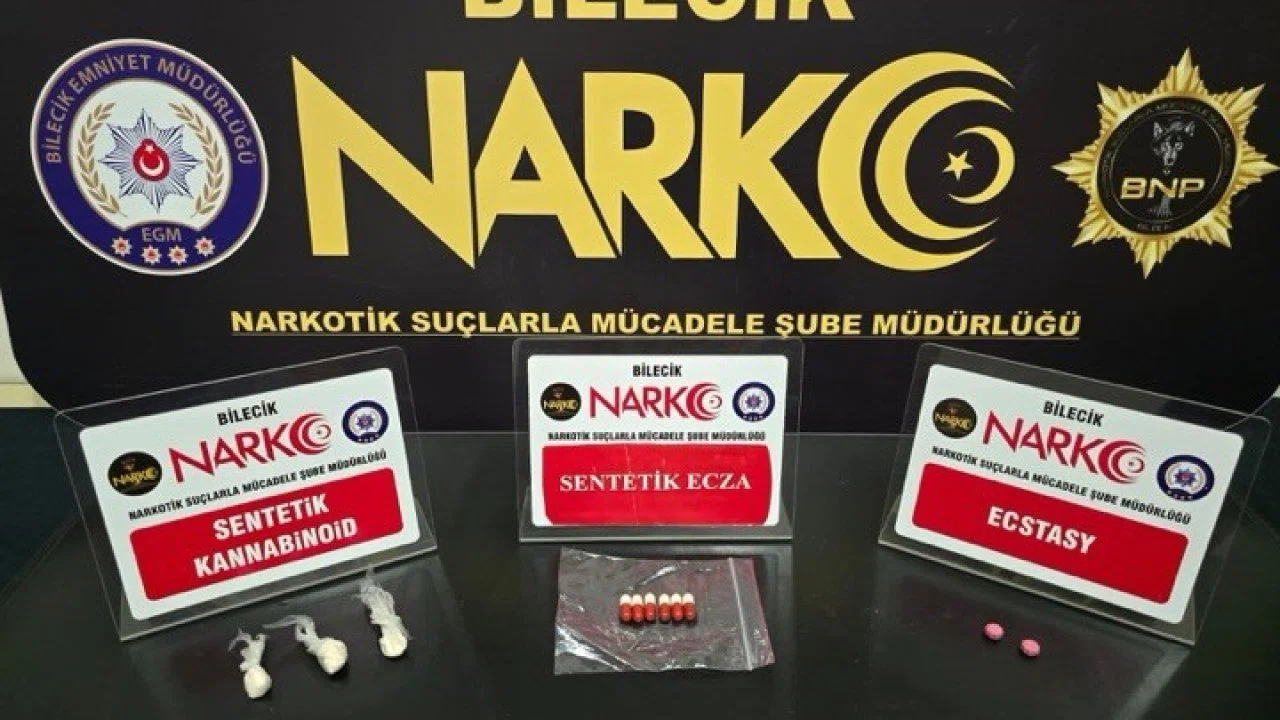 Bilecik’te uyuşturucu operasyonu: 4 şüpheli yakalandı