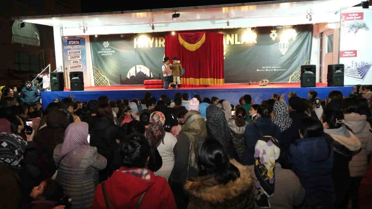 Buharkent’te vatandaşlar Büyükşehir Belediyesi’nin Ramazan etkinlikleri ile buluştu