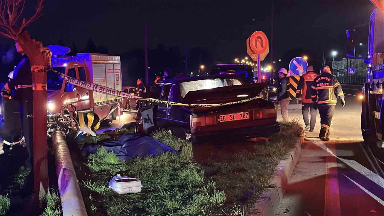 Burdur’da feci kaza: 6 ay önce evlenen genç çifti ölüm ayırdı