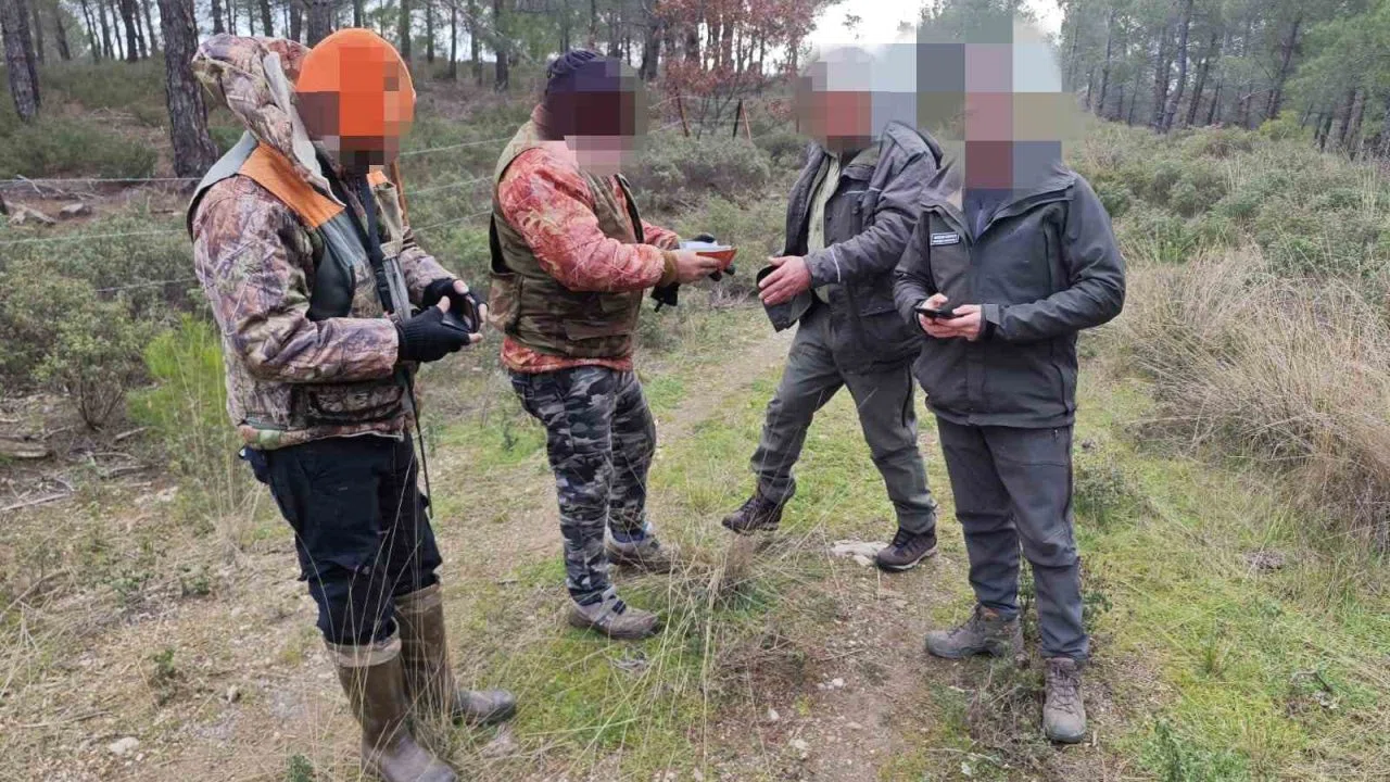 Çanakkale’de yasa dışı avcılık yapan 7 kişiye 98 bin TL ceza