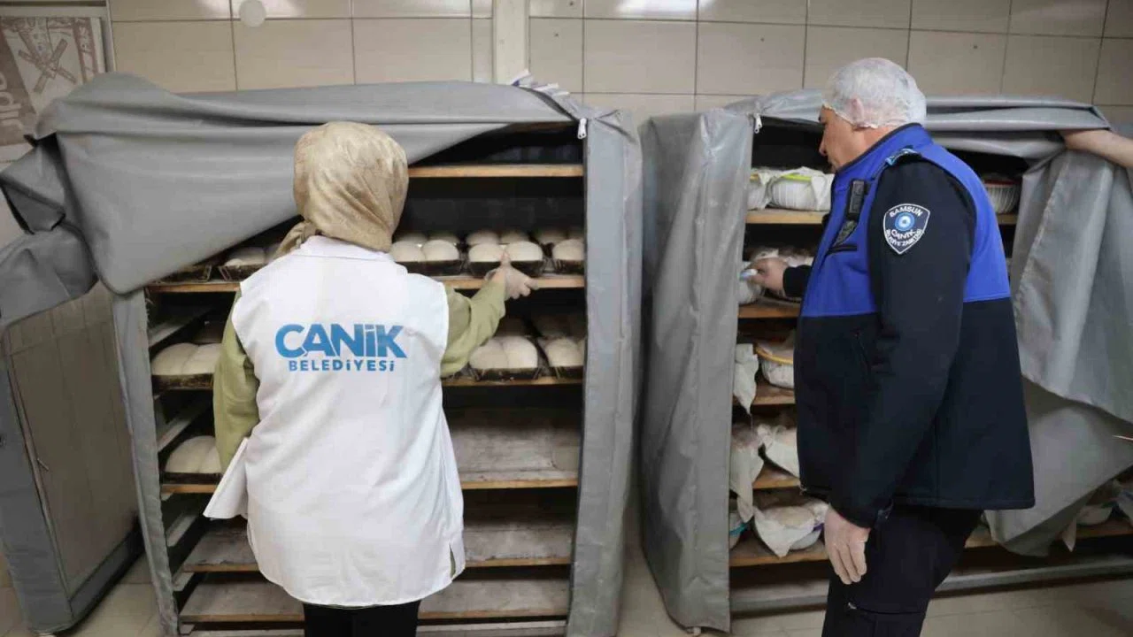Canik’te fırınlara Ramazan denetimi
