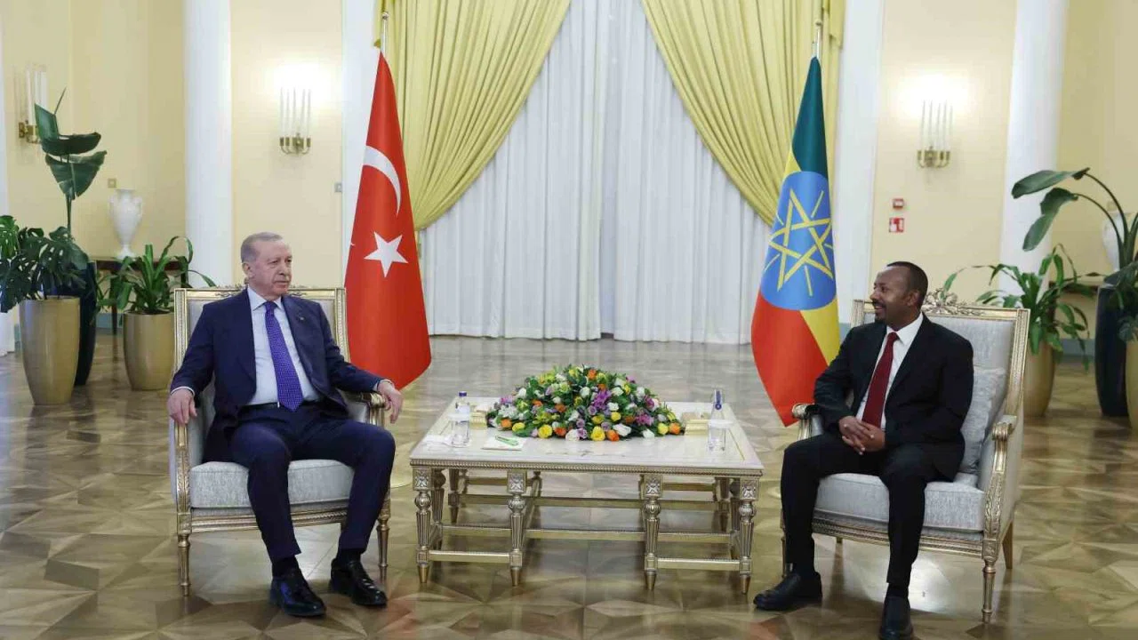 Cumhurbaşkanı Erdoğan, Etiyopya Başbakanı Ahmed Ali ile bir araya geldi