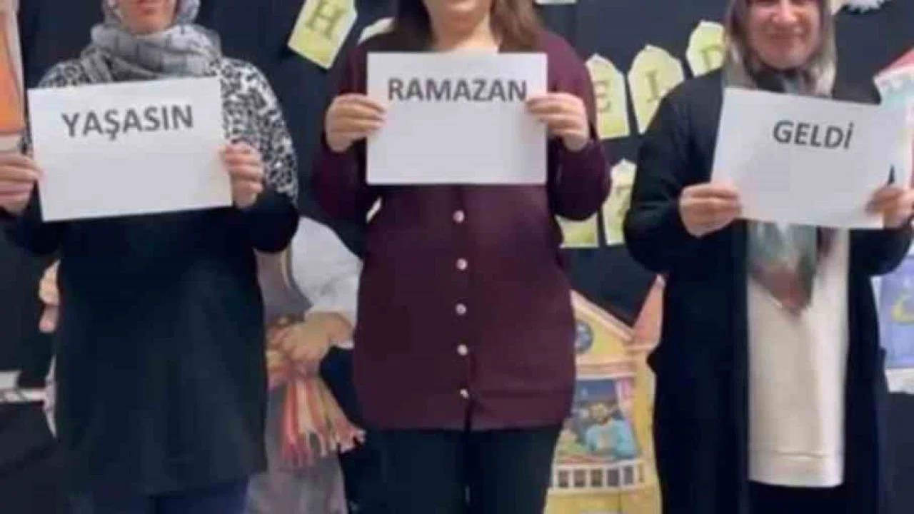 Eğitimcilerden dikkat ceken Ramazan etkinliği
