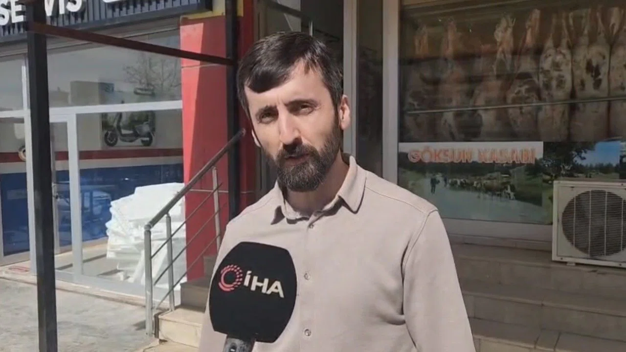 El freni boşalan minibüs ana yola indi, facia son anda önledi