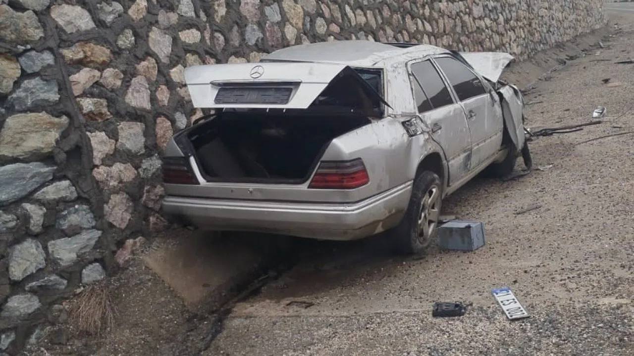 Elazığ’da trafik kazası: 1 ölü