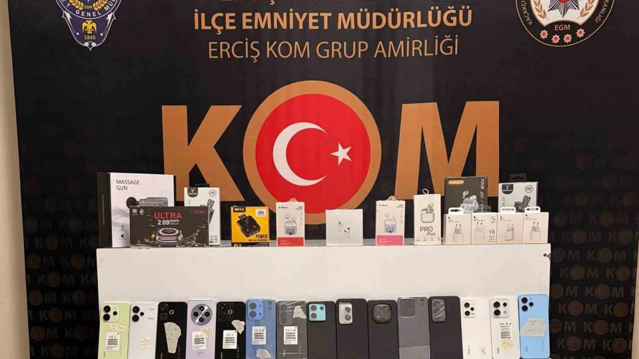 Erciş’te kaçakçılık operasyonu