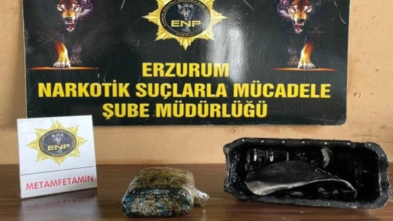 Erzurum’da 3 kilo uyuşturucu ele geçirildi: 2 tutuklama