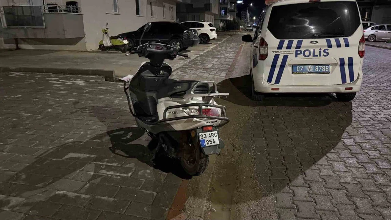 Gazipaşa’da motosiklet kazası: 1 yaralı