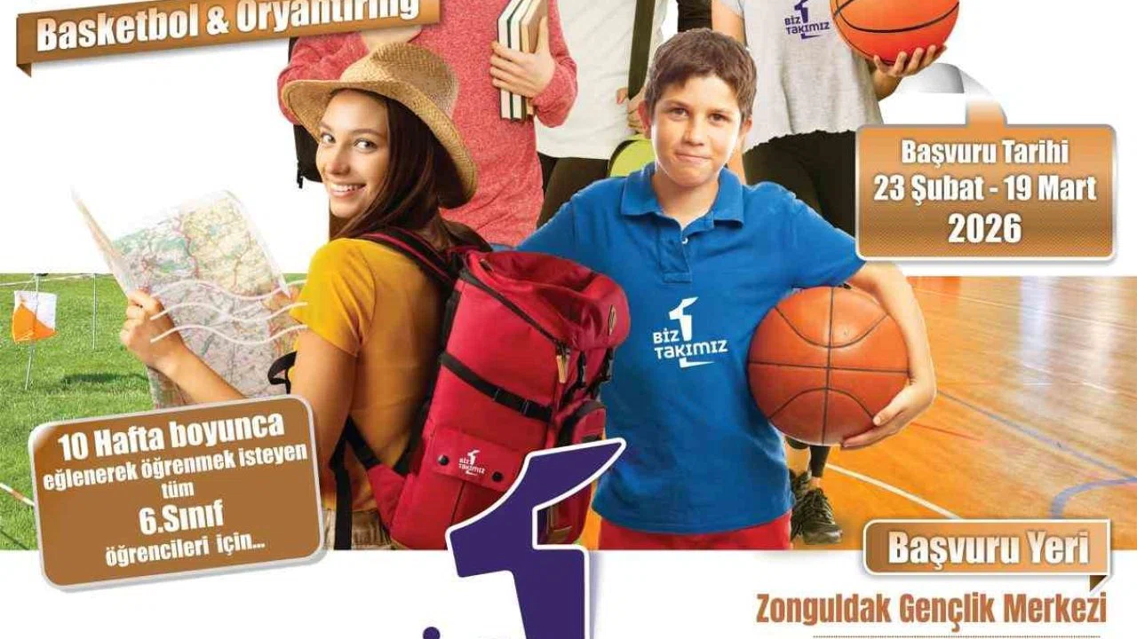 Gençlik ve Spor Bakanlığı’nın "Biz Bir Takımız Projesi" Zonguldak’ta başlıyor