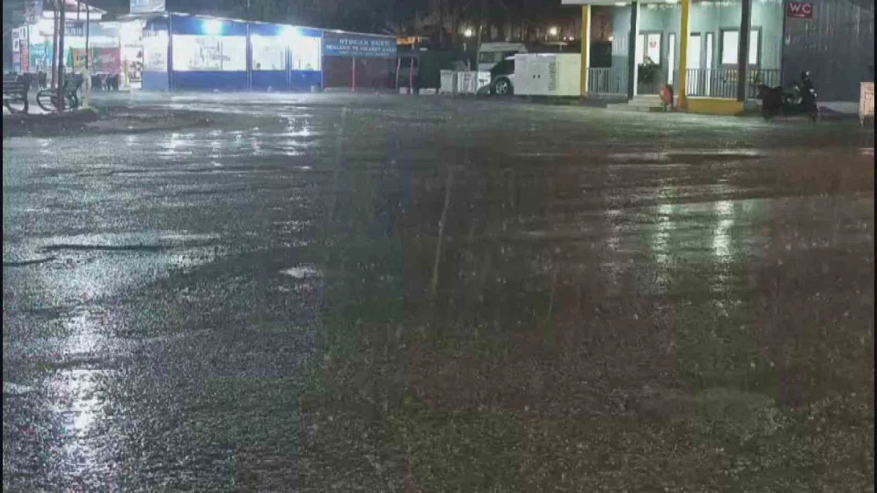 Hatay’da kuvvetli sağanak yağış