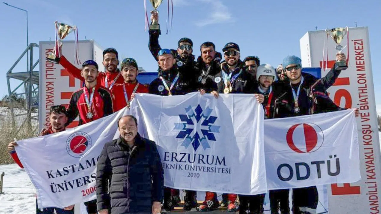 Kastamonu Üniversitesi, Kış Spor Oyunları’nda Türkiye ikincisi oldu