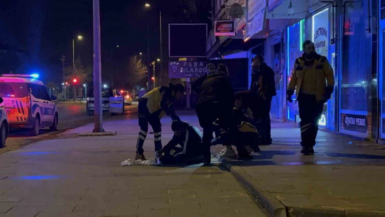Kayseri’de bıçaklı kavga: 1 yaralı