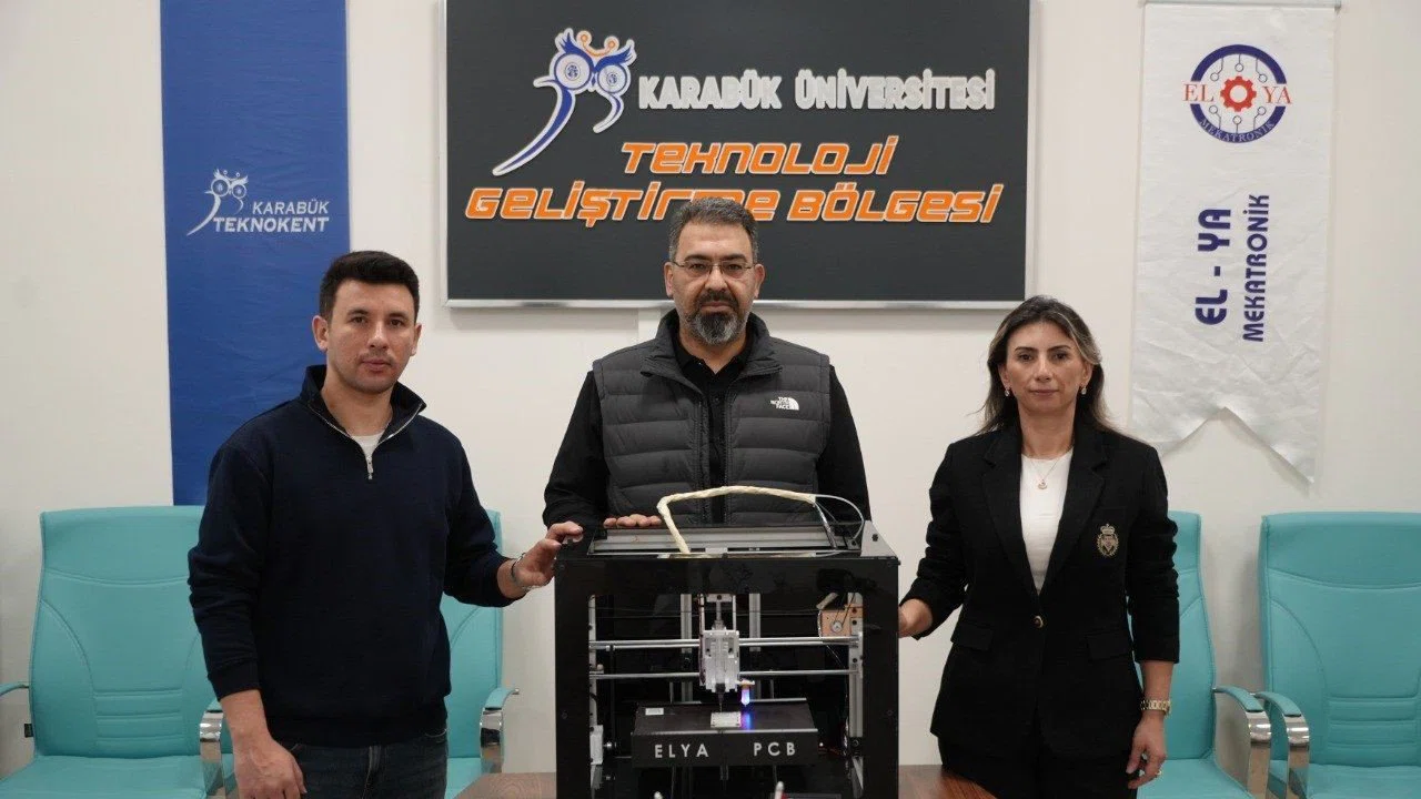 KBÜ’lü akademisyenden Türkiye’de ilk, dünyada ikinci: Zeki PCB üretim makinesi geliştirildi