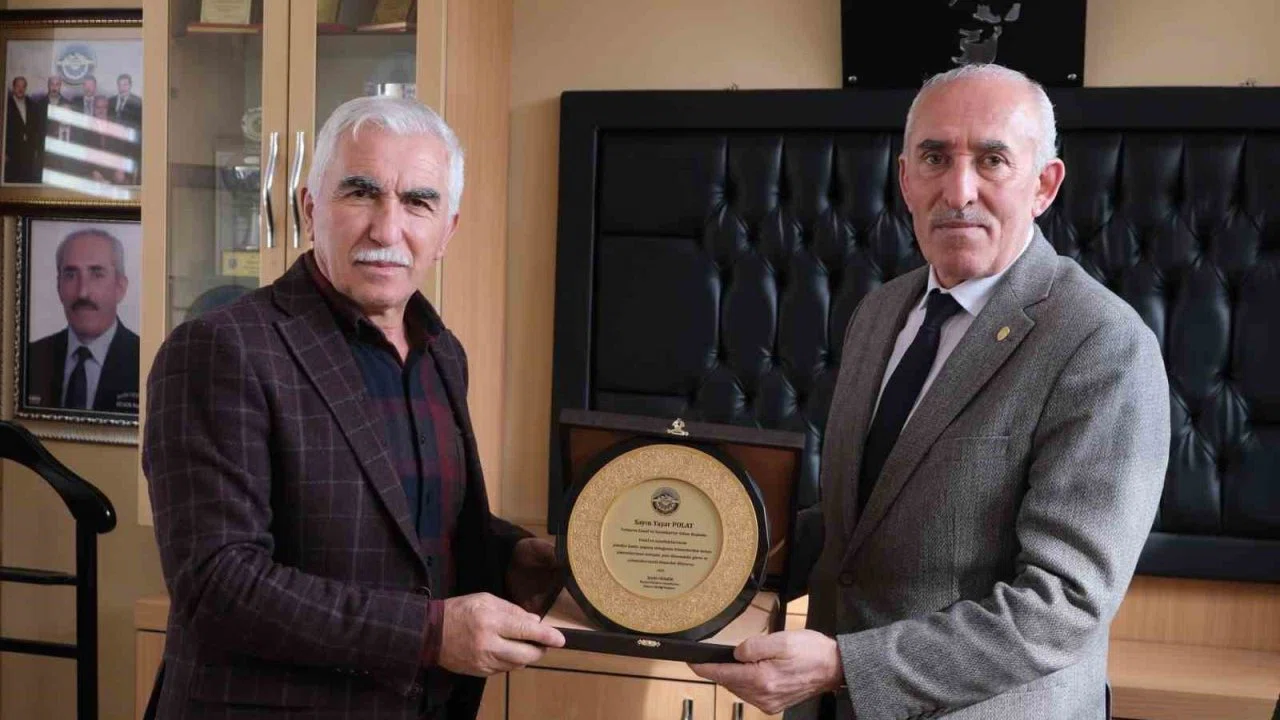 KESOB’dan Tomarza Esnaf Odası’na hayırlı olsun ziyareti