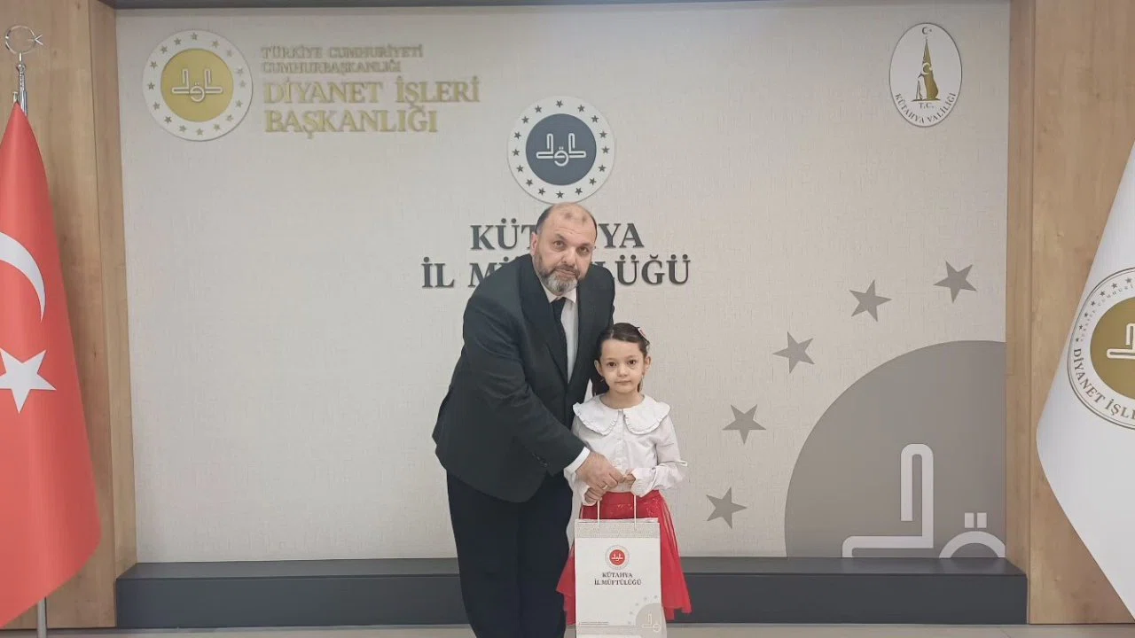Kütahya’da 4-6 yaş Kur’an Kursu öğrencileri İstiklal Marşı Yarışması’nda dereceye girdi