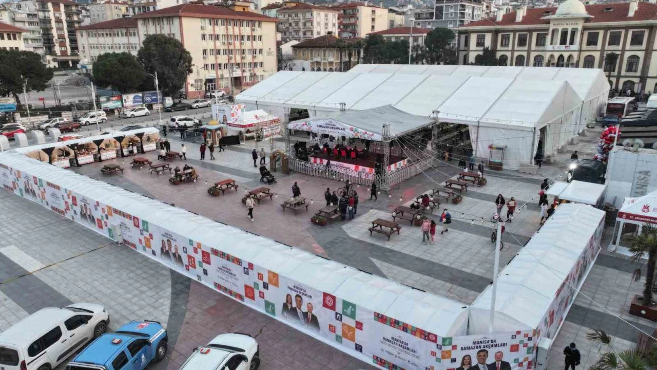 Manisa Büyükşehir Belediyesi 160 bin kişilik iftar sofrası kuracak