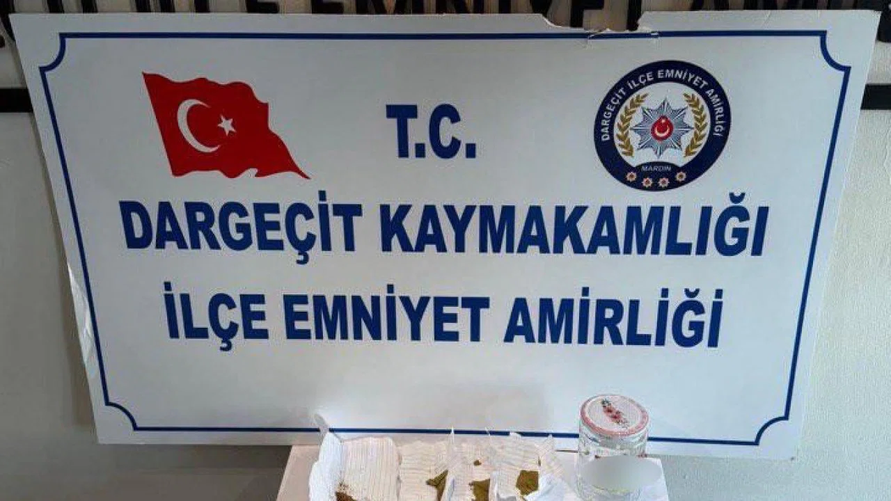 Mardin’deki uyuşturucu operasyonlarında 1 şüpheli yakalandı