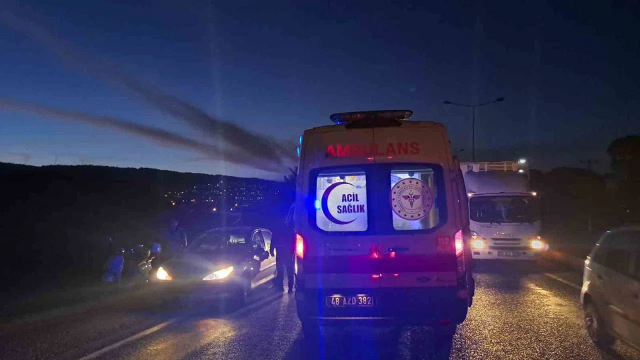 Menteşe’de motosiklet kazası: 2 yaralı