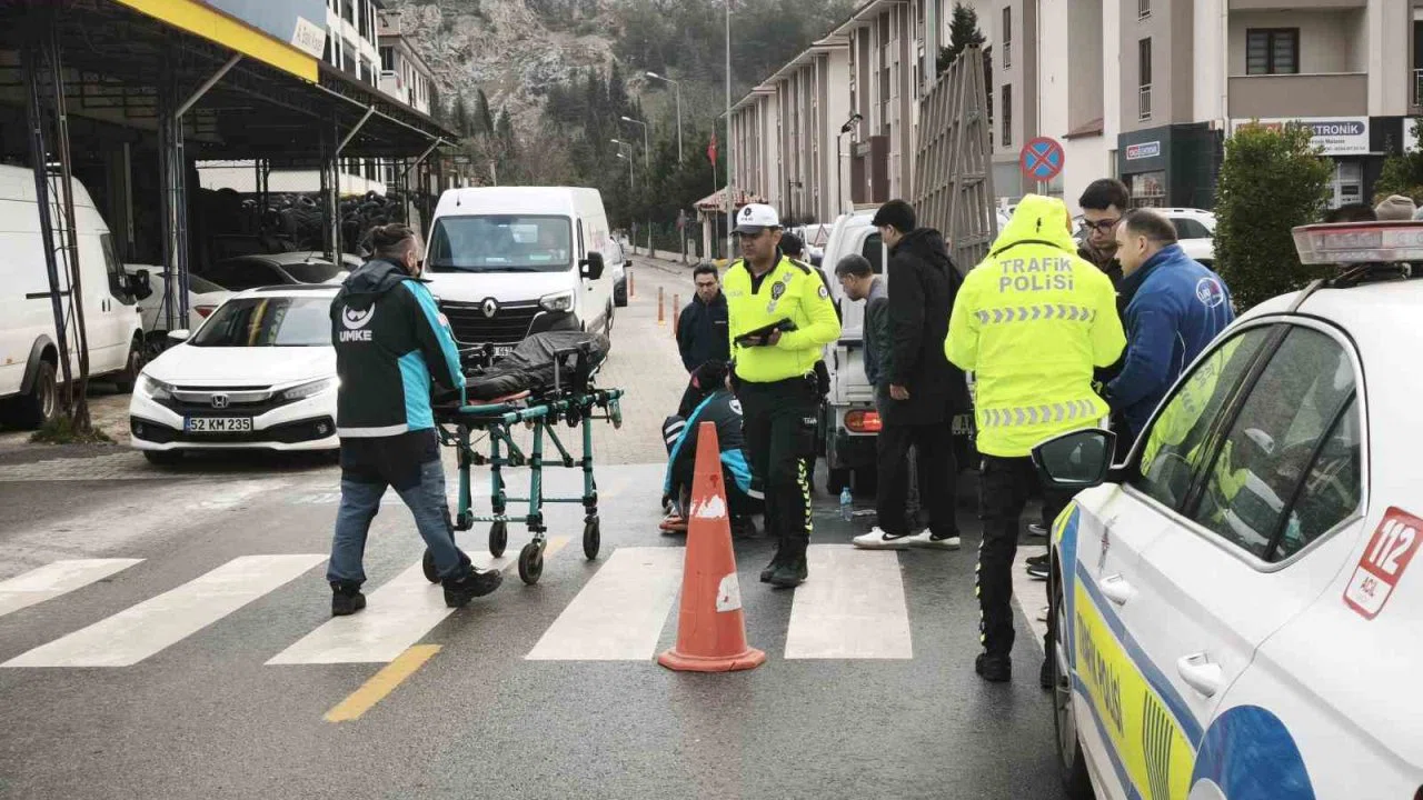 Menteşe’de trafik kazası:1 yaralı