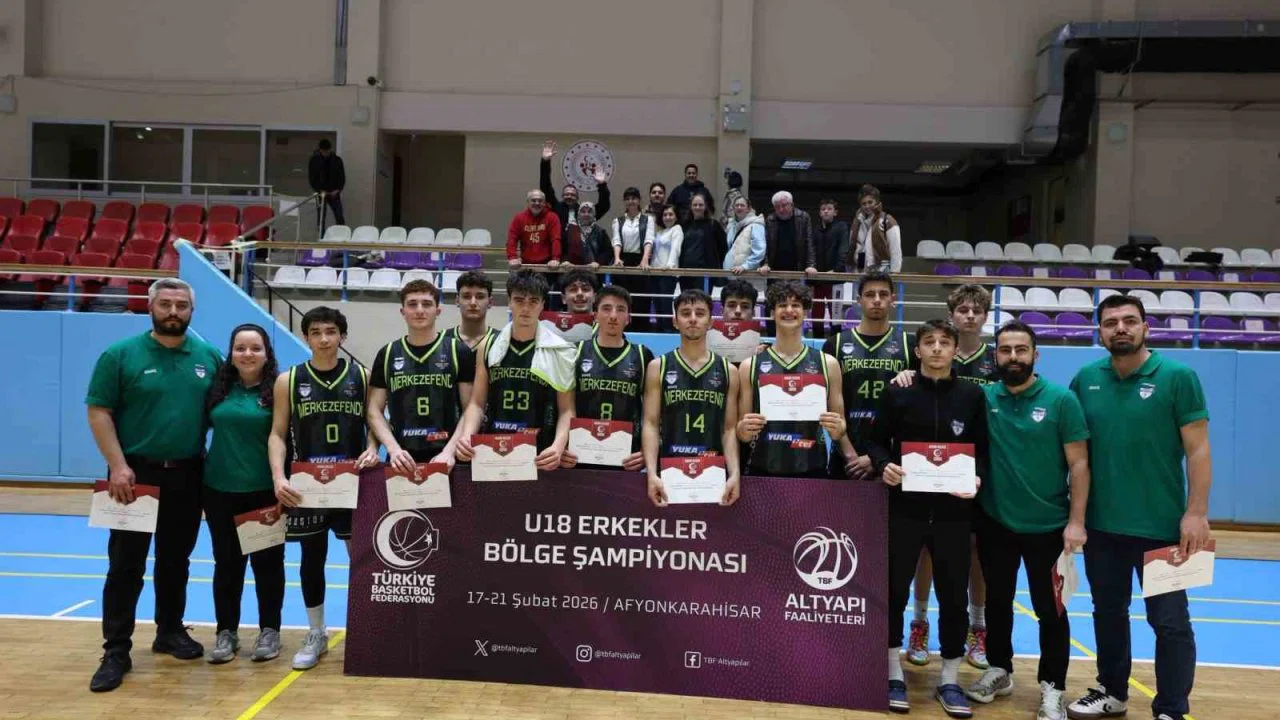 Merkezefendi Belediyesi U18 Erkek Basketbol Takımı Afyonkarahisar’da namağlup şampiyon oldu