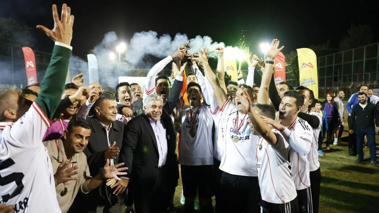 Mersin Büyükşehir Belediyesinde futbol heyecanı sona erdi