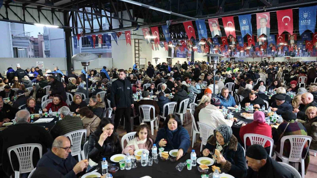Mudanya’da gönüller bir oldu sofralar bereketle doldu