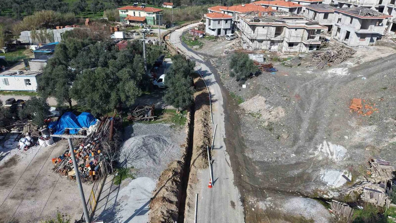 MUSKİ, Milas Güneş Mahallesi’nde içme suyu hatlarını yeniliyor