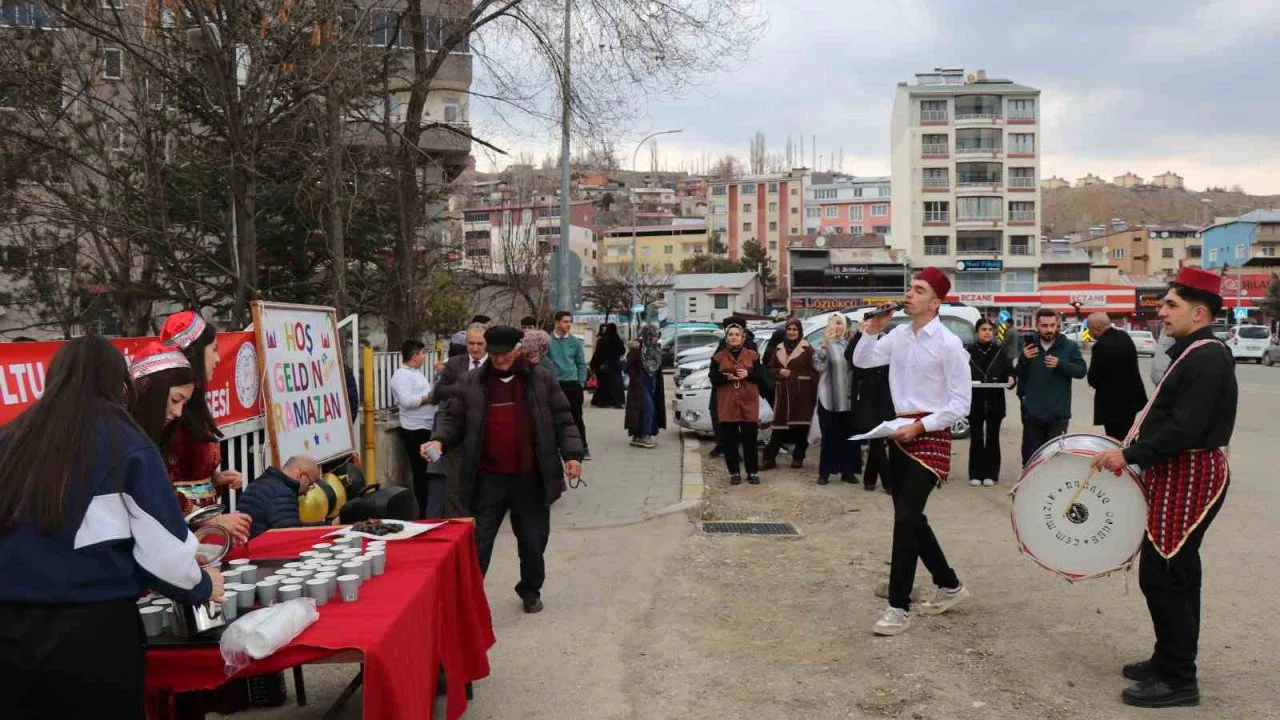 Öğrencilerden "Hoş Geldin Ramazan" etkinliği