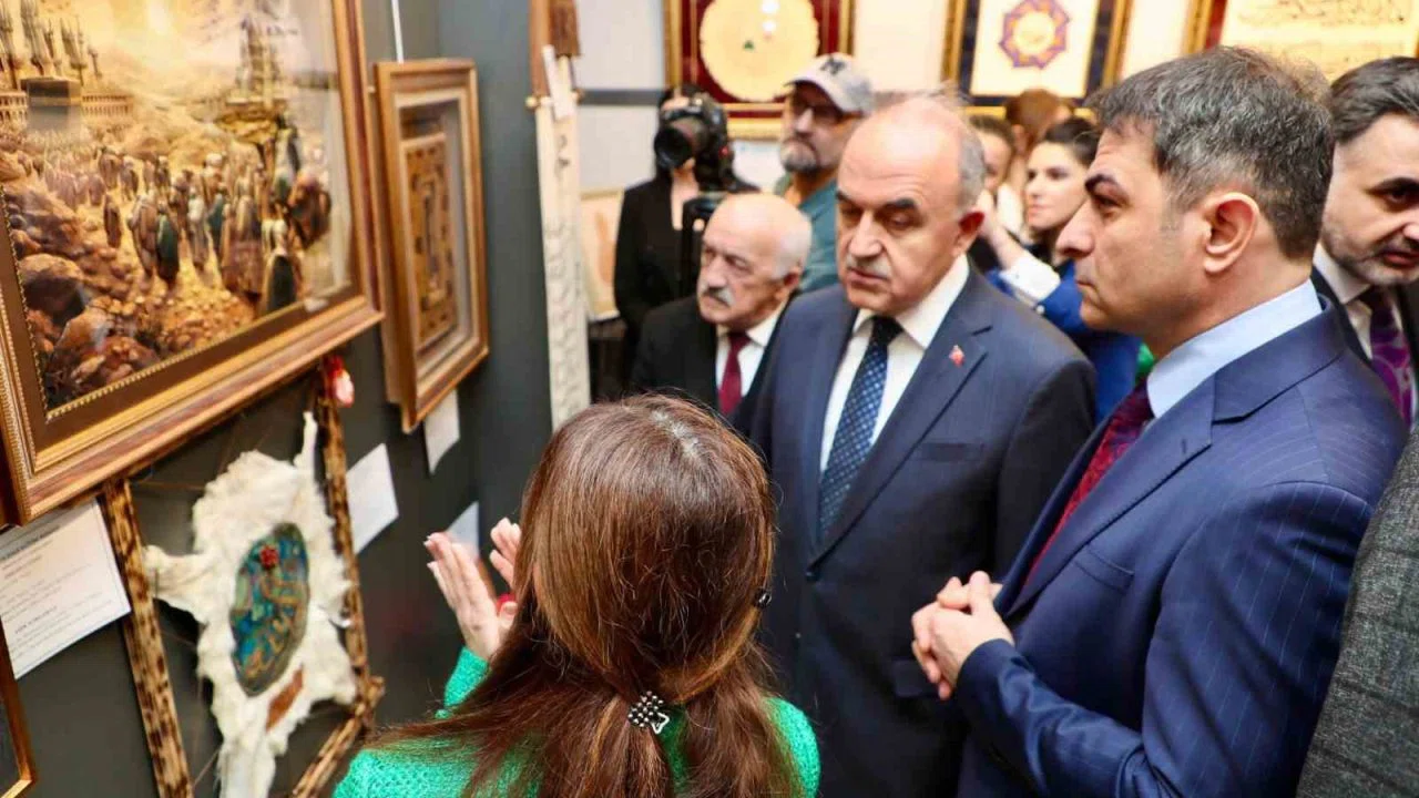 Ordu’da, ‘Sanatın Diliyle Değerlerimiz’ sergisi açıldı