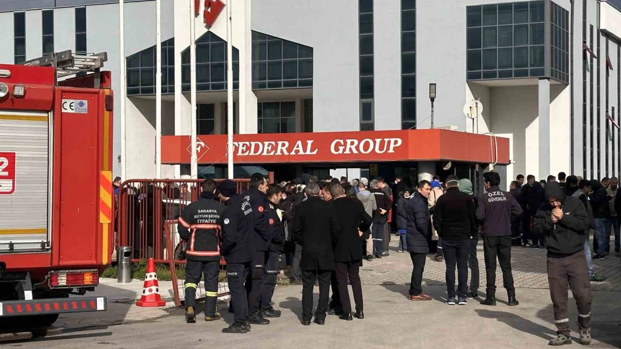 Organize sanayideki koku ekipleri harekete geçirdi