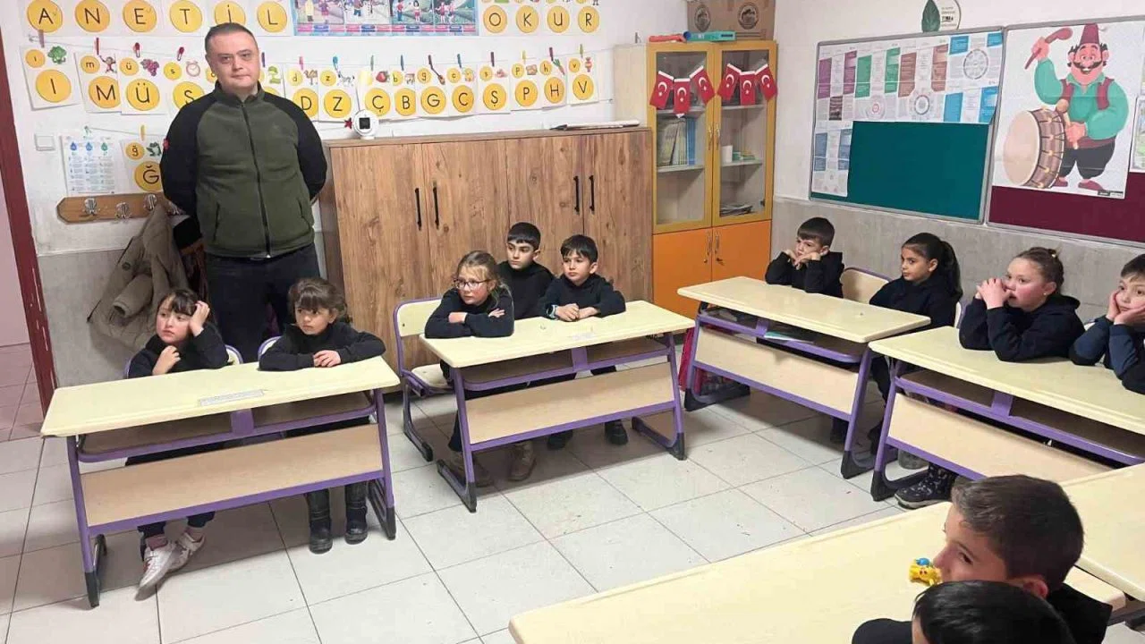 Pazarlar ilçesinde minik öğrencilere "Yeşil Vatan" eğitimi